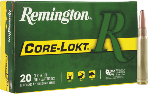 Remington 338 Win Mag 225gr - Core-lokt Psp 20rd 10bx/cs