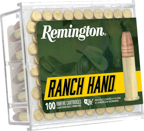 Remington Ranch Hand 22lr 42gr - Plated Hp 100rd 50bx/cs
