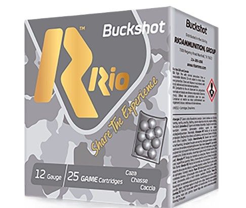 Rio Home Defense 12ga 2.75" - 1 Buck 9 Pellet 25rd 10bx/cs 1