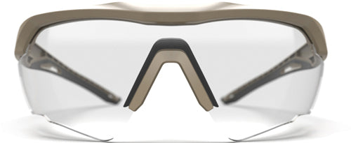 Glock Tactical Glasses - Crossover Desert Tan Clear Len
