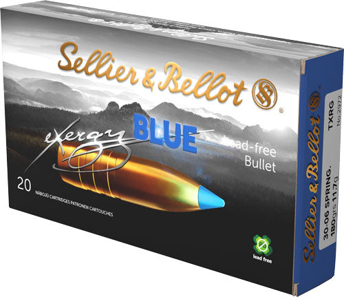 S&b 30-06 180gr Txrg Blue - 20rd 12bx/cs