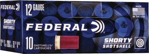 Federal Shorty Shotshell 12ga - 1.75" Rifled Slug 10rd 10bx/cs 1