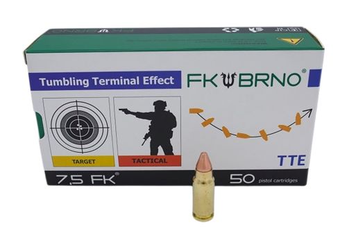 Tmt Fk Brno 7.5 Fk Ammo 95gr - Spoon Tip 50rd 12bx Case