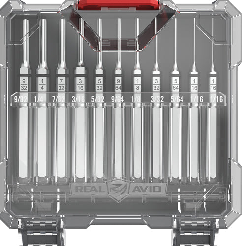 Real Avid Accu-punch Set - 11 Piece Roll Pin Punch Set