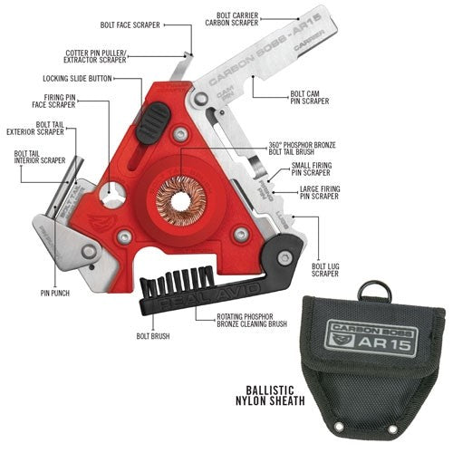 Real Avid Carbon Boss Ar15 - Carbon Scraper Multi Tool 3