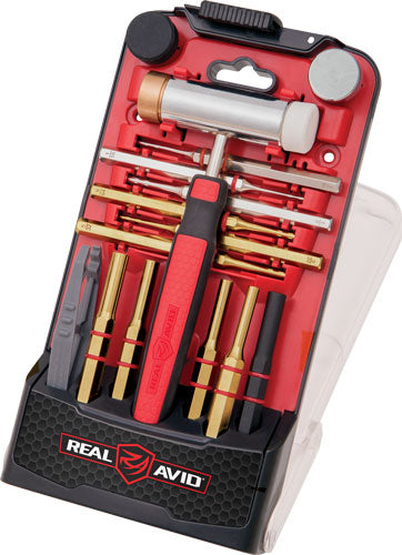 Real Avid Accu-punch Hammer - And Pin Punch Set Brass