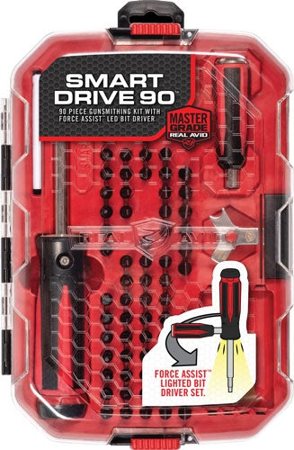 Real Avid Smart Drive 90 Pce - Gunsmithing Kit W/ Force Ast