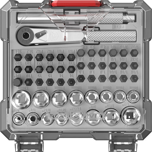Real Avid X3 Driver 52-piece - Socket & Gunsmithing Bit Set