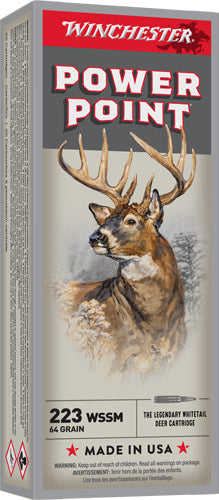 Winchester Super-x 223 Wssm - 64gr Power Point 20rd 10bx/cs