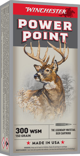 Winchester Super-x 300 Wsm - 150gr Power Point 20rd 10bx/cs