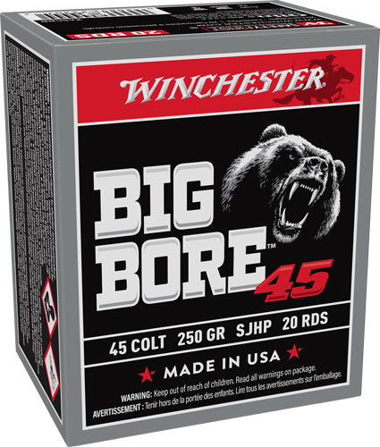 Winchester Big Bore 45 Lc - 250gr Jhp 20rd 10bx/cs