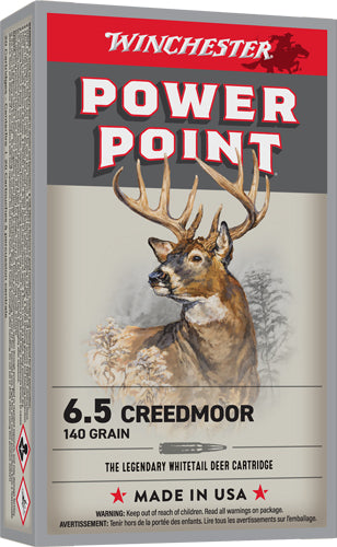 Winchester Power Point 6.5 Cm - 140gr Jsp 20rd 10bx/cs