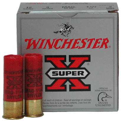 Winchester Drylok 12ga 3" - 1-1/4oz #3 25rd 10bx/cs !
