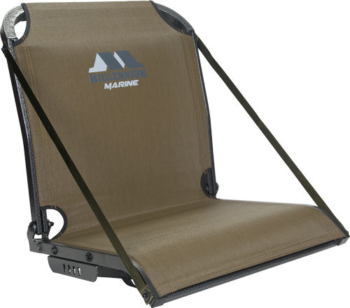 Millennium B100 Boat Seat With - Arm Rest Straps Green
