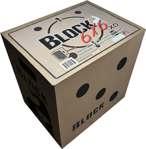 Block Targets 6x6 Xd Target - 6-sided Broadhead Rated 1