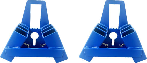 Bash Target Steel Target Stand - Ar500 Horizontal Sawhorse Styl