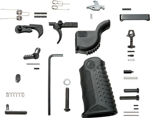 Battle Arms Enhanced Complete - Lower Parts Kit Steel Black
