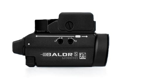 Olight Baldr S Tactical Light - W/ Rail Black Retail Exclusive 1