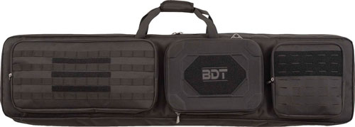 Bulldog 52" Double Suppressor - Tactical Rifle Case Black 1