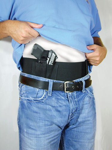 Psp Concealed Carry Belly-band - Waist 36 To 44" Rh/lh Black