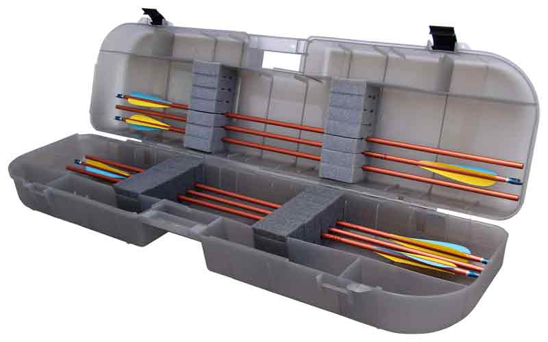 Mtm Arrow Plus Case - Holds Up To 36 Arrows Smoke