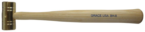 Grace Usa Hammer 8 Oz Brass -