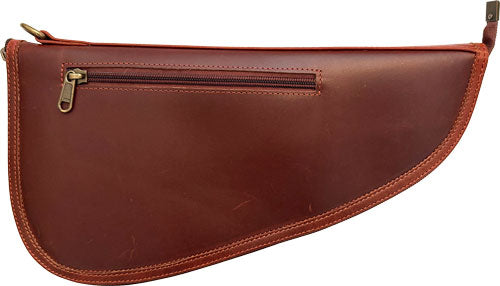 Palmetto Pistol Case Large - Ox Blood-brown Buffalo 1