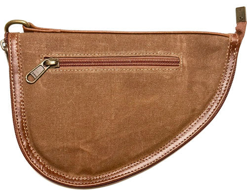 Palmetto Pistol Case Small - Field Tan Waxed Canvas/buffalo 2