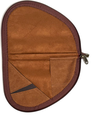 Palmetto Pistol Case Small - Ox Blood-brown Buffalo 1