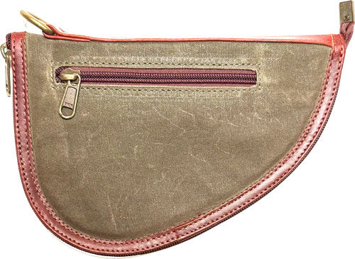 Palmetto Pistol Case Small - Woodland Waxed Canvas/buffalo 2