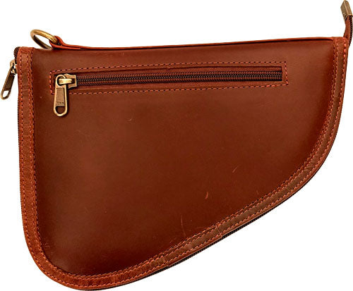 Palmetto Pistol Case Medium - Ox Blood-brown Buffalo 2