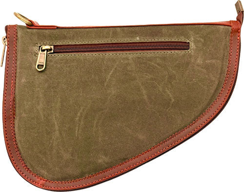 Palmetto Pistol Case Medium - Woodland Waxed Canvas/buffalo 2