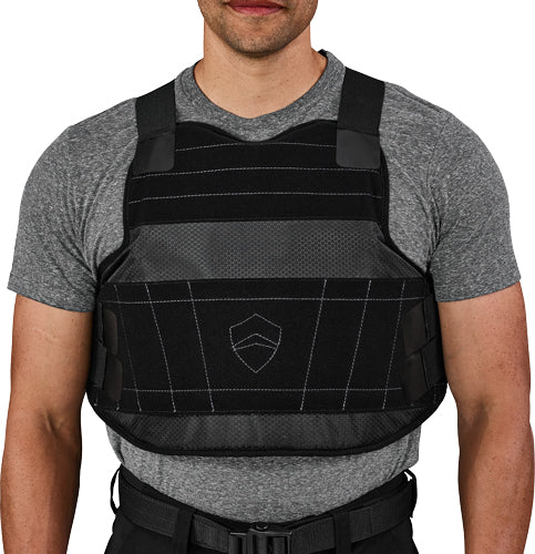 Bulletsafe Concealable Blltprf - Vest Xx-lrg Black W/cls Armor 3
