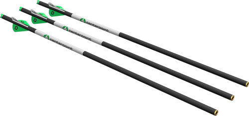 Centerpoint Xbow Arrow 20" - Carbon 400gr Half-moon 3pk 1