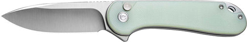Civivi Knife Elementum Ii 2.96 - " Natural G10/satin Clam Pack 4