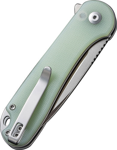 Civivi Knife Elementum Ii 2.96 - " Natural G10/satin Clam Pack 6