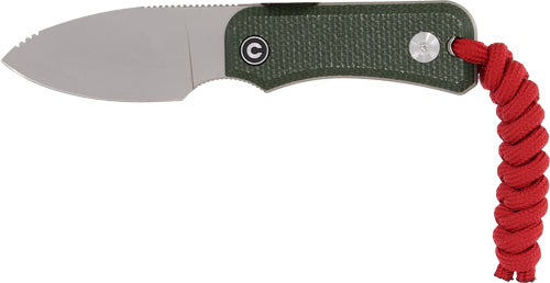 Civivi Knife Baby Banter 2.39" - Green Canvas Micarta/stonewash