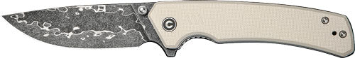 Civivi Knife Merit 3.28" Ivory - G10/damascus Liner Lock 3