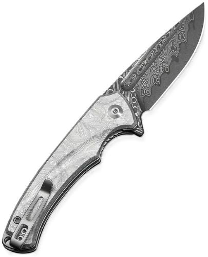Civivi Knife Voidflare 2.92" - G10 Aluminum Foil Damascus 1
