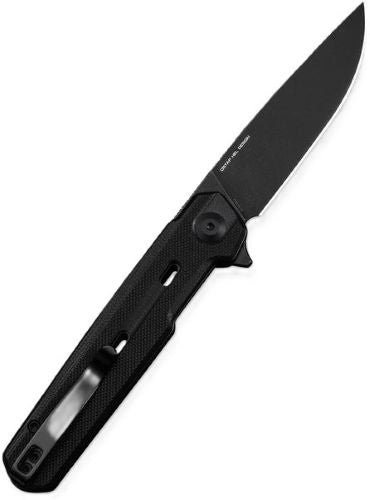 Civivi Knife Navo 3.25" Black - G10 Black Stonewash Liner Lock 1