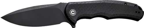 Civivi Knife Praxis 3.75" Blk - Coarse Micarta/blk Stonewashe!