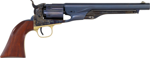 Cimarron 1860 Army Fluted 8" - 44 Cal Charcoal Blued Walnut