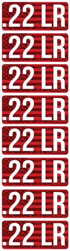 Mtm Ammo Caliber Labels 22lr - 8-pack