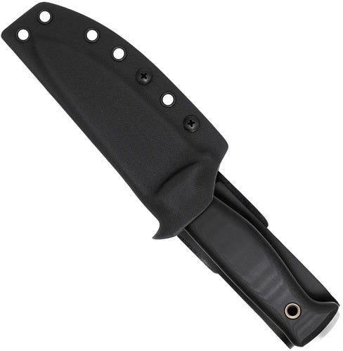 Cobratec Back Country 4.5" - Black W/kydex Sheath 8.1oz