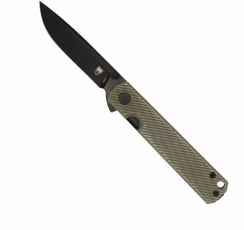 Cobratec Blackjack Folder 3" - G-10 Black Titanium Brz Scales