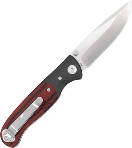 Cobratec Baron Folder 3.25" - Pakkawood/carbon Fiber/ss!