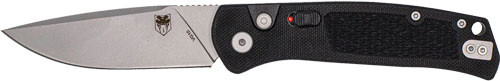 Cobratec Recon Push Button - Auto 3.12" Black G10 1