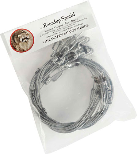 Duke Traps #1 Snare Trap - Roundup Special Bag Of 12