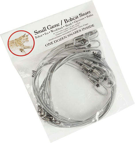 Duke Traps #3 Snare Trap - Small Game Bag Of 12