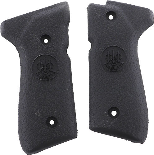 Beretta Grips 92/96 Series - Rubber Smooth Black